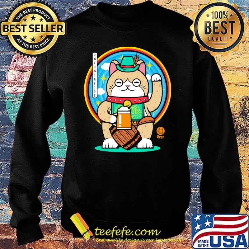 Oktober Fest Neko Maneki Neko s Sweater Oktober Fest Neko Maneki Neko s Sweater