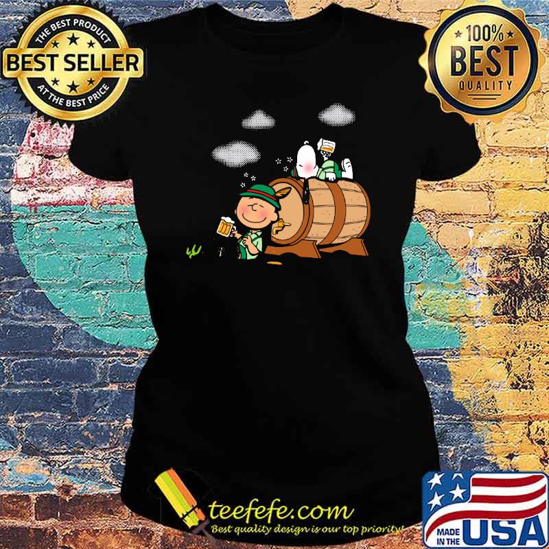 Oktoberfest Nuts beer Snoopy and charlie drinking Shirt Ladies tee Oktoberfest Nuts beer Snoopy and charlie drinking Shirt Ladies tee