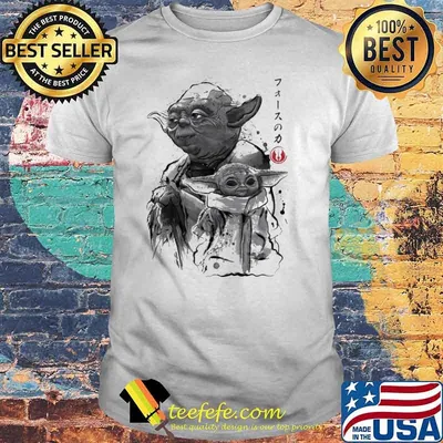 Old And Young Baby Yoda Shirt