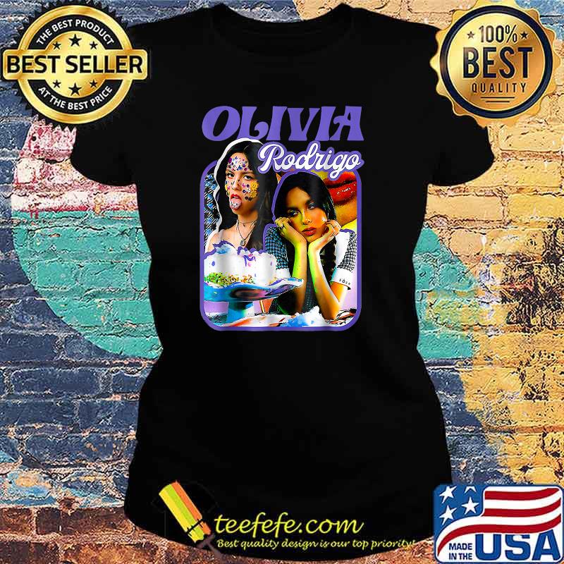Olivia Rodrige Vinilo Sour Olivia Rodrigo T-Shirt Ladies tee Olivia Rodrige Vinilo Sour Olivia Rodrigo T-Shirt Ladies tee