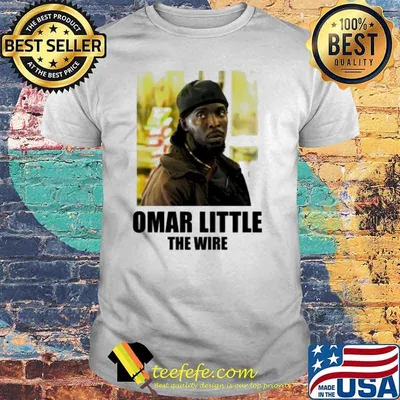 Omar Little the wire shirt