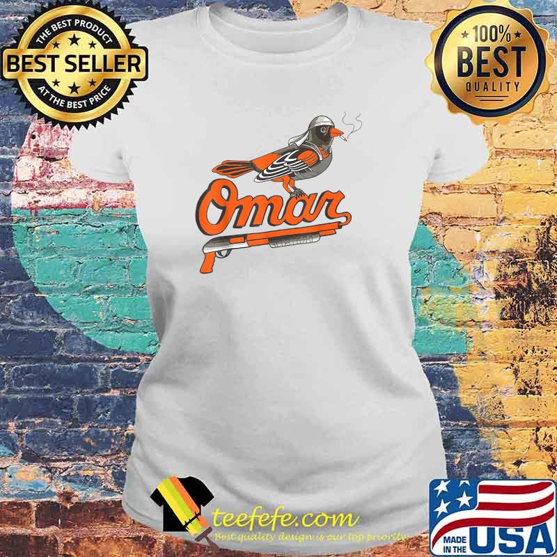 Omar Orioles T-Shirt Laides tee Omar Orioles T-Shirt Laides tee