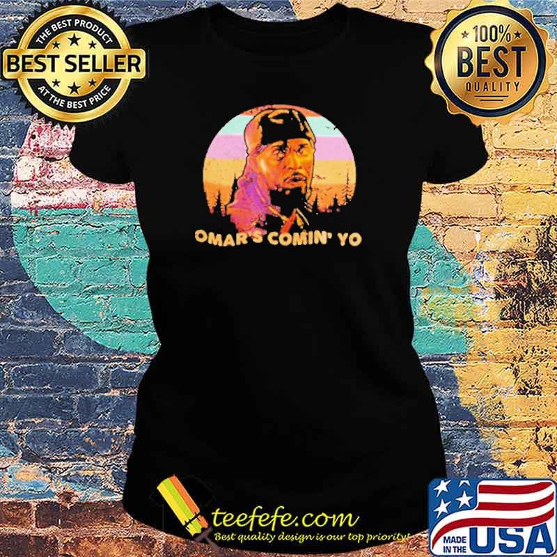 Omar’s Comin’ Yo michael K. Williams vintage s Ladies tee Omar’s Comin’ Yo michael K. Williams vintage s Ladies tee