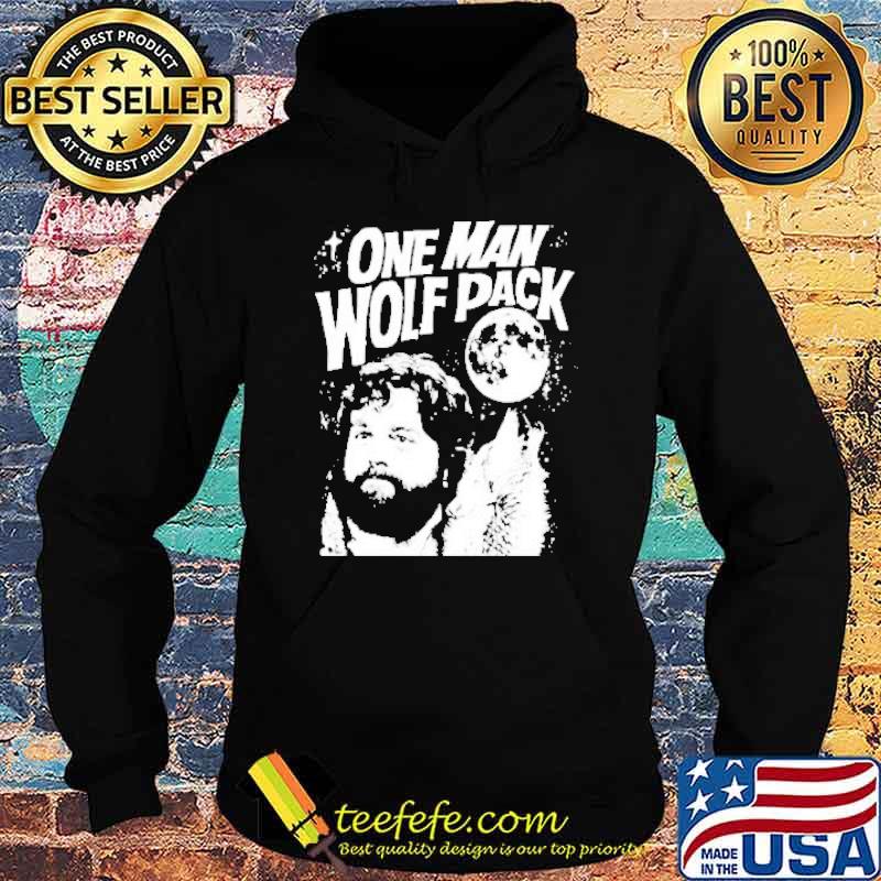 One Man Wolfpack T-s Hoodie One Man Wolfpack T-s Hoodie