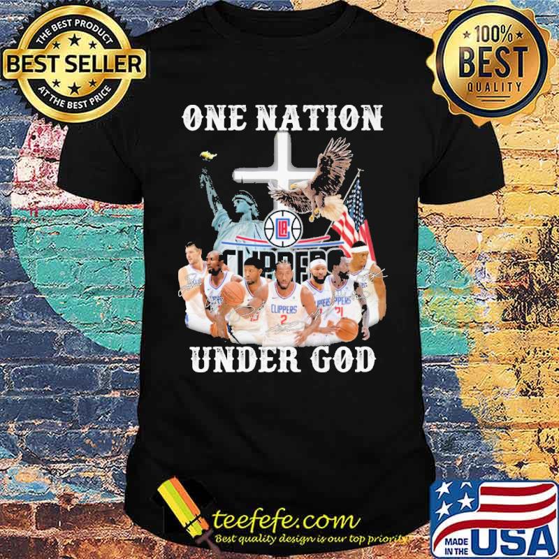 One nation under god clippers shirt One nation under god clippers shirt