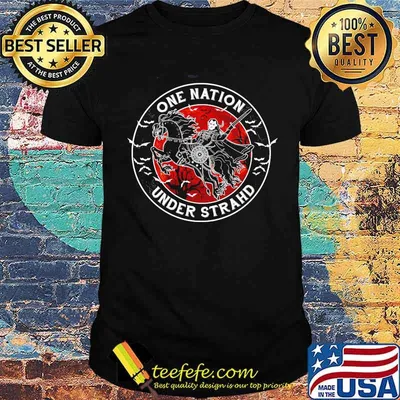 One nation under straid blood moon halloween shirt