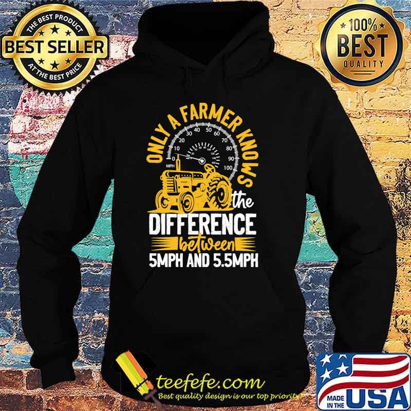 Only A Farmer Knows The Difference Between 5MPH And 55 MPH tractor s Hoodie Only A Farmer Knows The Difference Between 5MPH And 55 MPH tractor s Hoodie