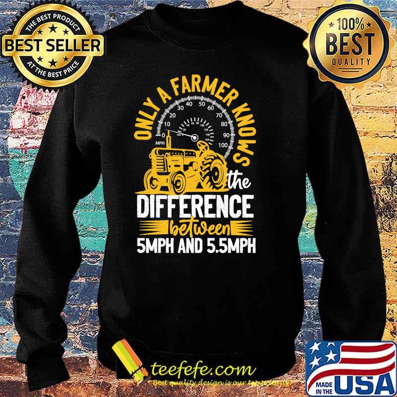 Only A Farmer Knows The Difference Between 5MPH And 55 MPH tractor s Sweater Only A Farmer Knows The Difference Between 5MPH And 55 MPH tractor s Sweater