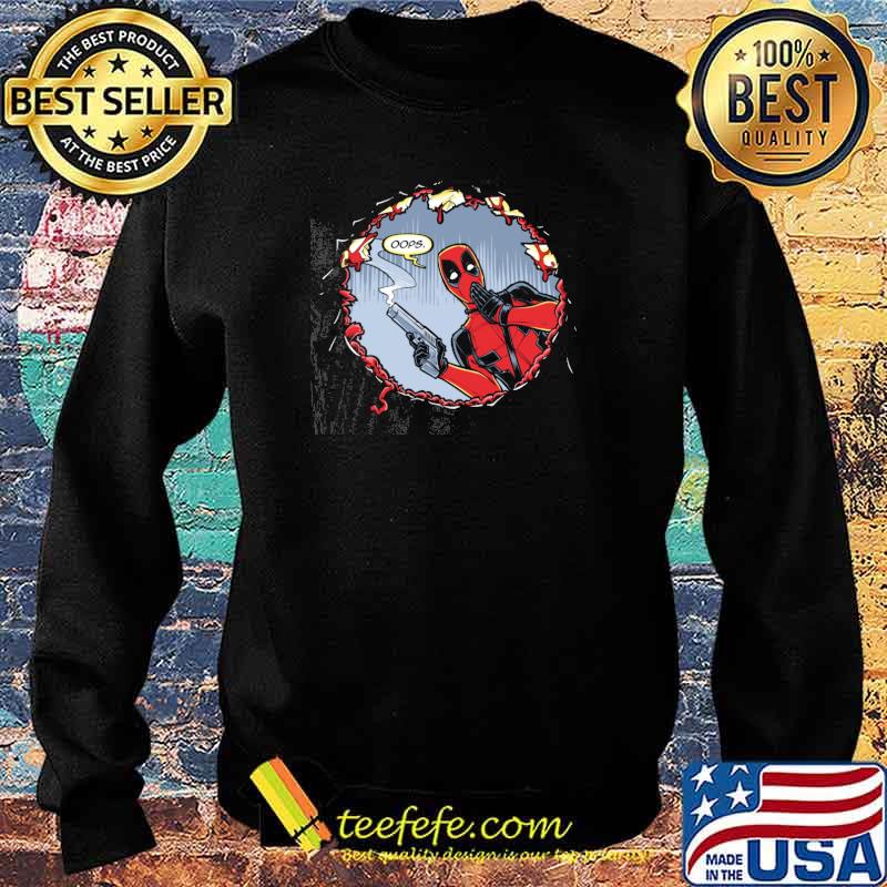 Oops deadpool avengers s Sweater Oops deadpool avengers s Sweater
