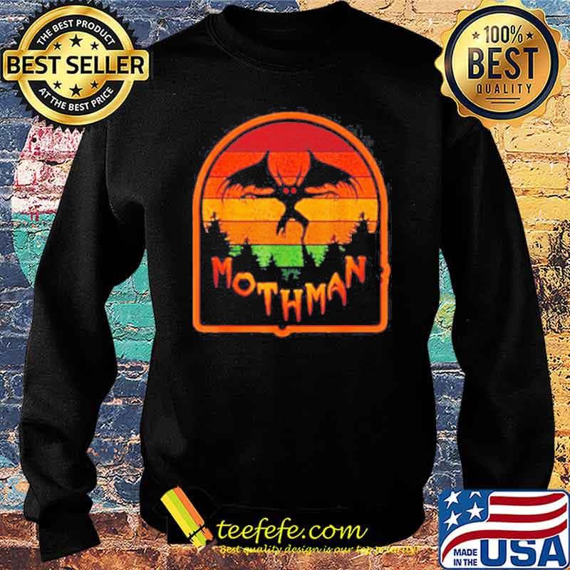 Orange Mothman Folklore Cryptid Vintage s Sweater Orange Mothman Folklore Cryptid Vintage s Sweater