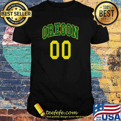 Oregon 00 Sports Team - Throwback Design T-Shirt