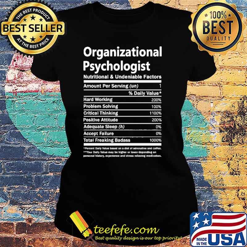 Organizational Psychologist Shirt Ladies tee Organizational Psychologist Shirt Ladies tee