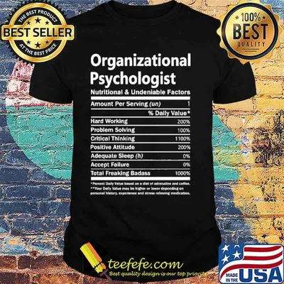 Organizational Psychologist Shirt