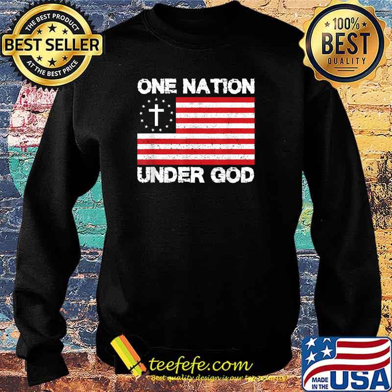 Original christian American Flag One Nation Under God T-Shirt Sweater Original christian American Flag One Nation Under God T-Shirt Sweater