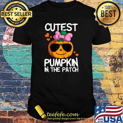Original cutest Pumpkin In The Patch Halloween T-Shirt