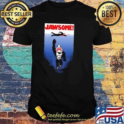Original jawsome Shark Fictional Character Shirt