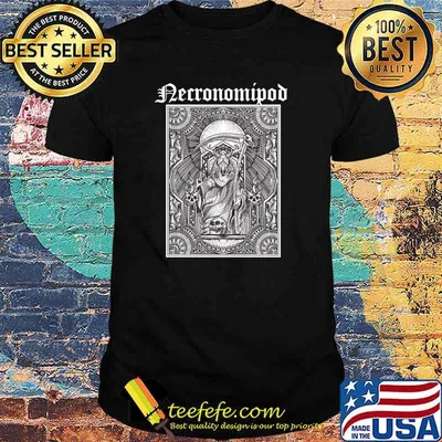 Original necronomipod Satan Christion Art T-Shirt