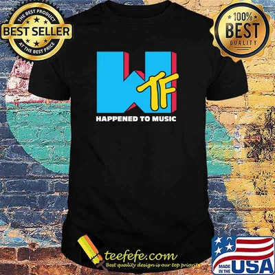 Original old Mtv Happend To Music Shirt
