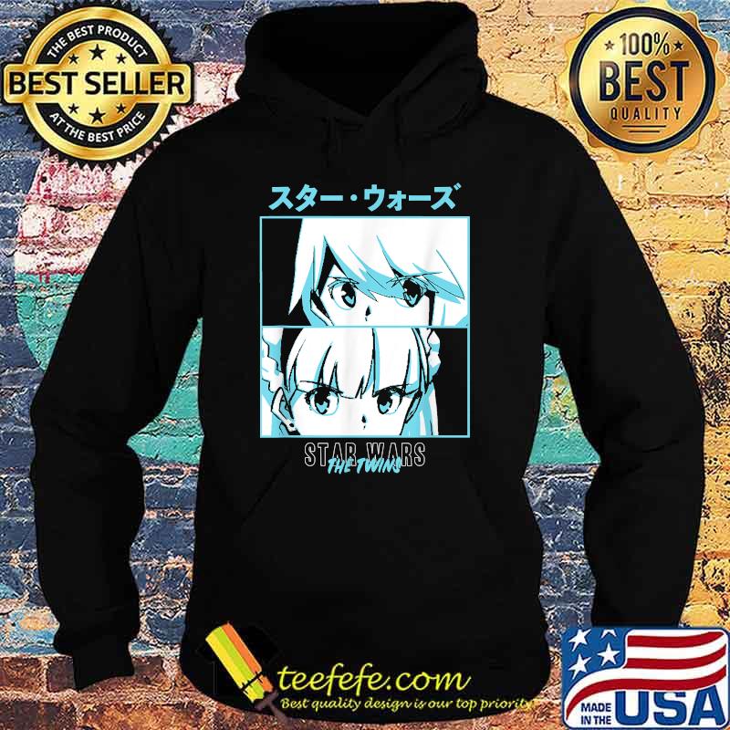 Original star Wars Visions Twins Stacked Panels T-Shirt Hoodie Original star Wars Visions Twins Stacked Panels T-Shirt Hoodie