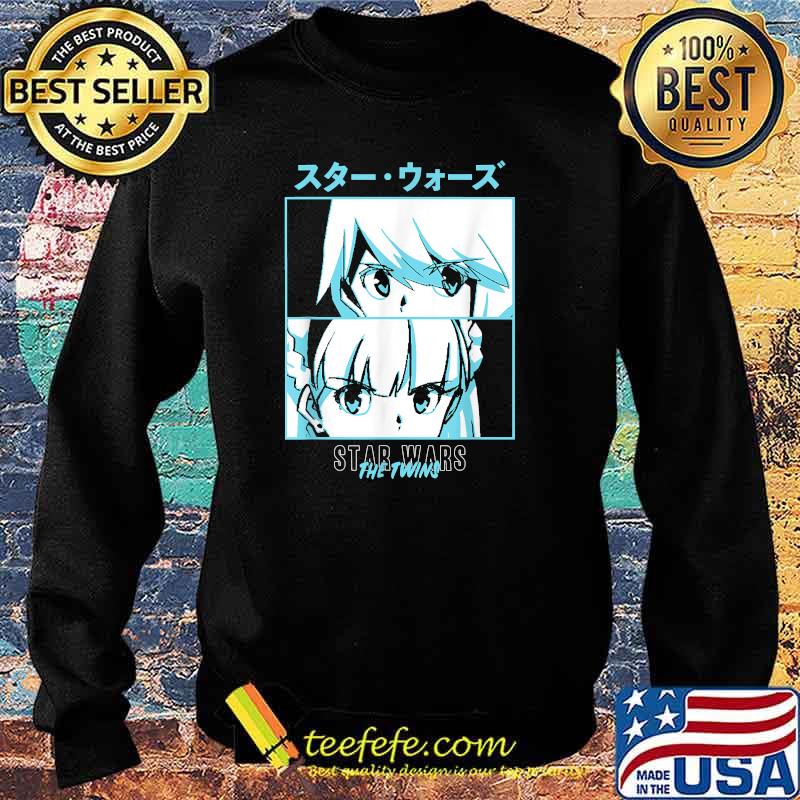 Original star Wars Visions Twins Stacked Panels T-Shirt Sweater Original star Wars Visions Twins Stacked Panels T-Shirt Sweater