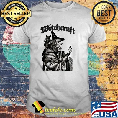 Original witchcraft Occult Bad Spooky With Black Cat Halloween T-Shirt