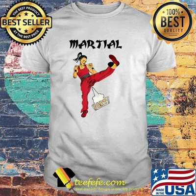 Original women's Martial Fart Kickboxing Karate T-Shirt