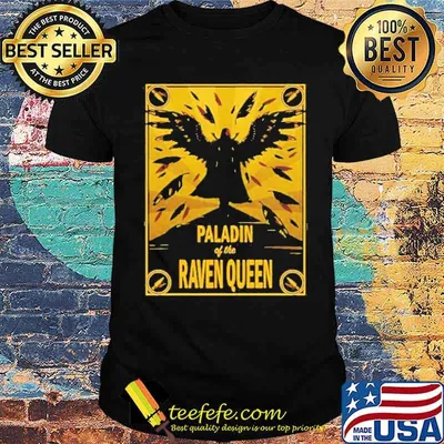 Paladin of the raven queen shirt