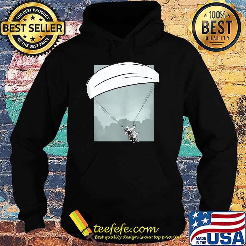 Paraglider Illustration T-Shirt Hoodie Paraglider Illustration T-Shirt Hoodie
