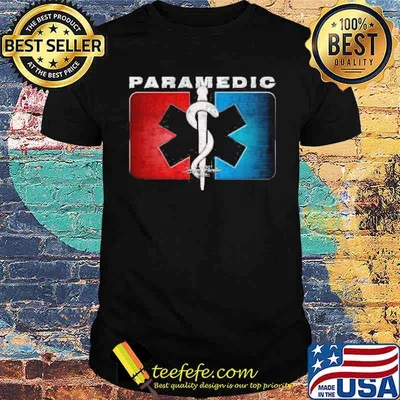 Paramedic emt logo semper paratus shirt