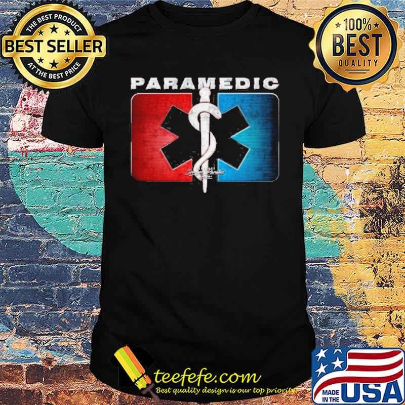 Paramedic emt logo semper paratus shirt