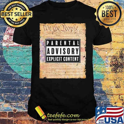 Parental Advisory Explicit Content Shirt