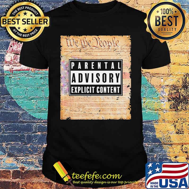 Parental Advisory Explicit Content Shirt