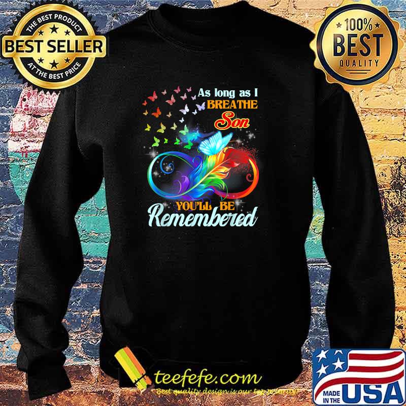 Parents Love & Miss Son Memory of my Son in Heaven Lost Son T-Shirt Sweater Parents Love & Miss Son Memory of my Son in Heaven Lost Son T-Shirt Sweater