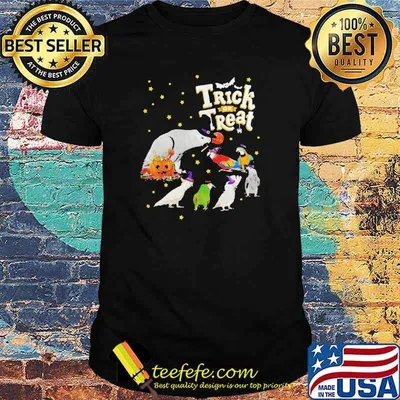 Parrot Trick Or Treat Halloween Shirt