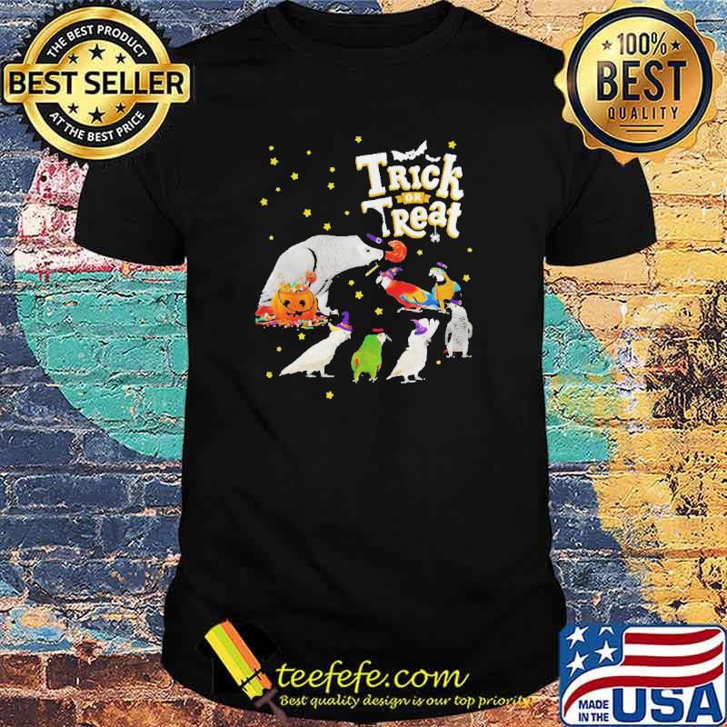 Parrot Trick Or Treat Halloween Shirt