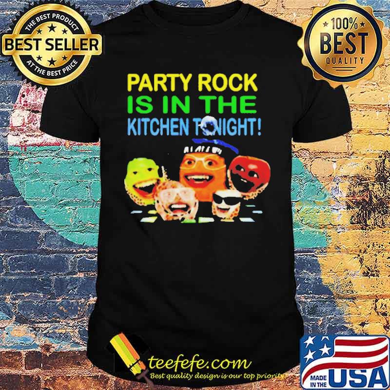 Party rock is in the kitchen tonight shirt