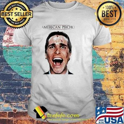 Patrick Bateman American psycho movie shirt