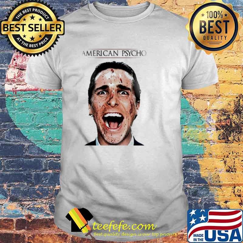 Patrick Bateman American psycho movie shirt