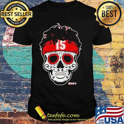 Patrick Mahomes Sugar Skull Shirt