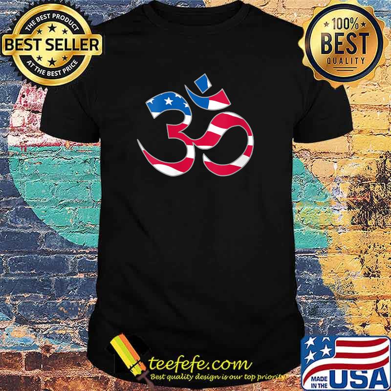 Patriotic Om Symbol T-Shirt