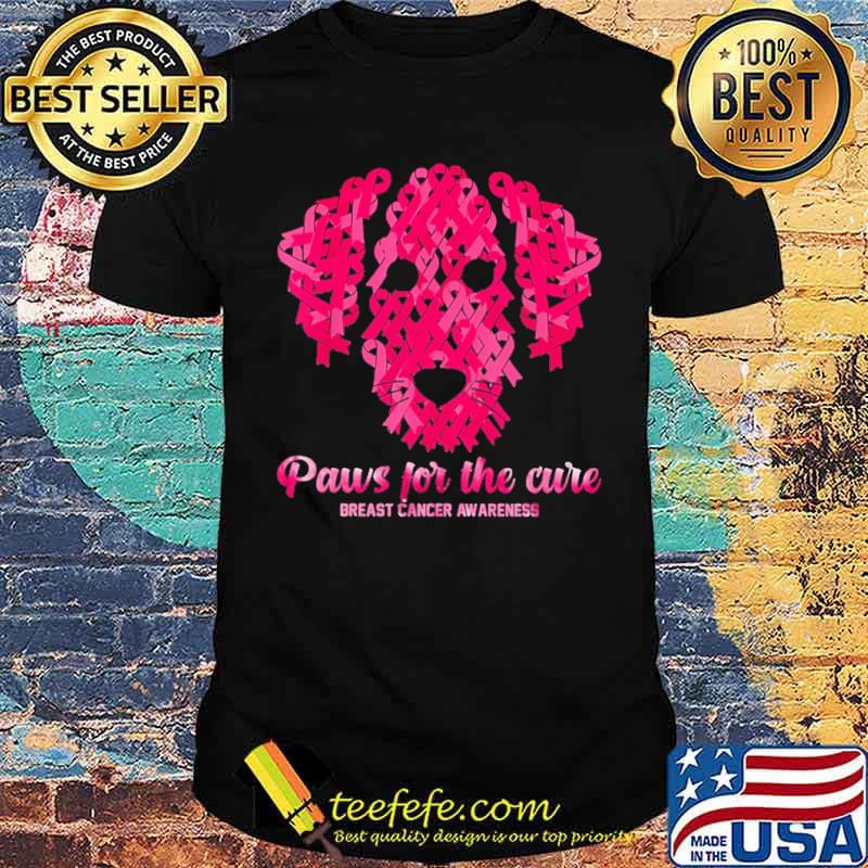 Paws For A Cure Breast Cancer Awareness Shirt