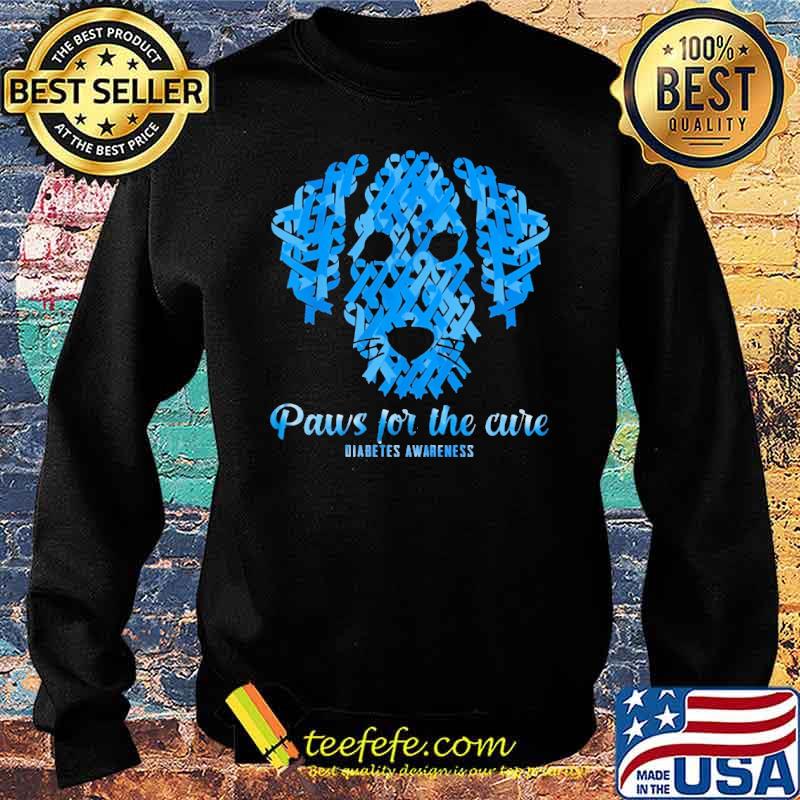 paws-for-a-cure-diabetes-awareness-shirt-Sweater.jpg