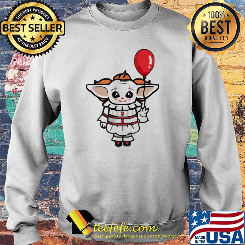 Pennywise Adorable Halloween Yoda Shirt Sweater Pennywise Adorable Halloween Yoda Shirt Sweater