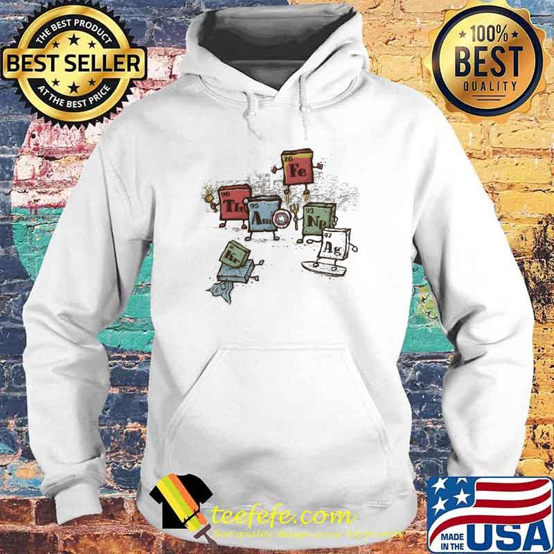 Periodically Heroic Captain American Iron Man Thor Shirt Hoodie Periodically Heroic Captain American Iron Man Thor Shirt Hoodie