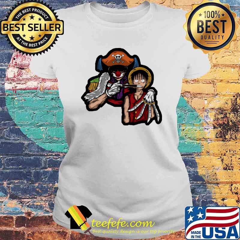 Pirate Clown Luffy One Peice Shirt Laides tee Pirate Clown Luffy One Peice Shirt Laides tee