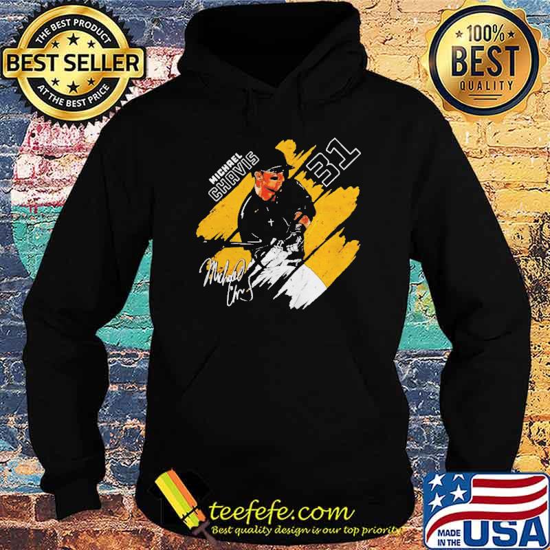 Pittsburgh Pirates Michael Chavis hit the ball signature s Hoodie Pittsburgh Pirates Michael Chavis hit the ball signature s Hoodie