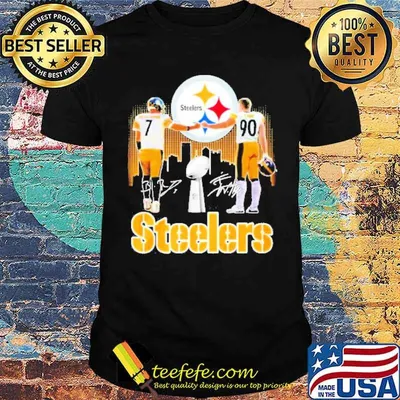 Pittsburgh Steelers Watt 90 Roethlisberger 7 signature shirt