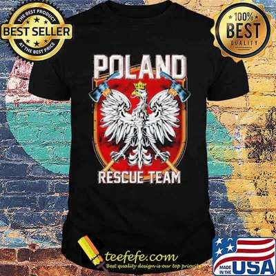 Poland rescue team straz pozarna koszulki dla niego shirt