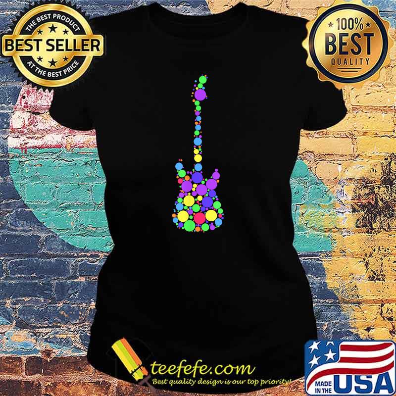 Polka Dot Guitar International Dot Day Shirt T-Shirt Ladies tee Polka Dot Guitar International Dot Day Shirt T-Shirt Ladies tee