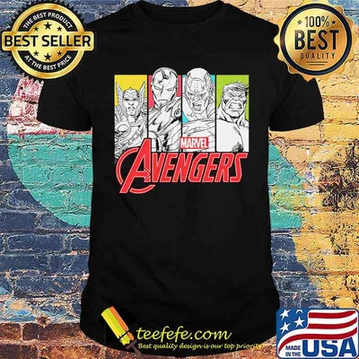 Pop Art Marvel Avengers Shirt